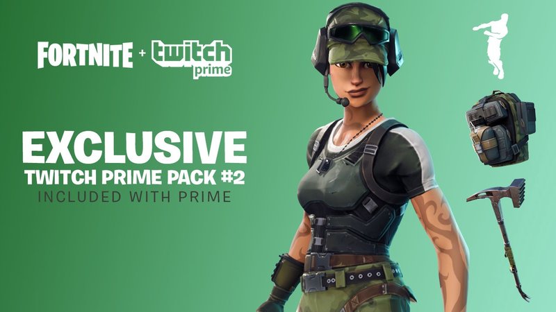 Fortnite twitch prime pack