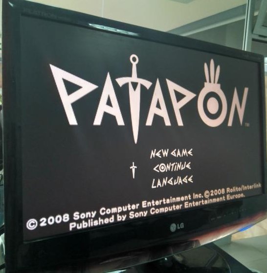 Patapon de PSP rodando no PS4