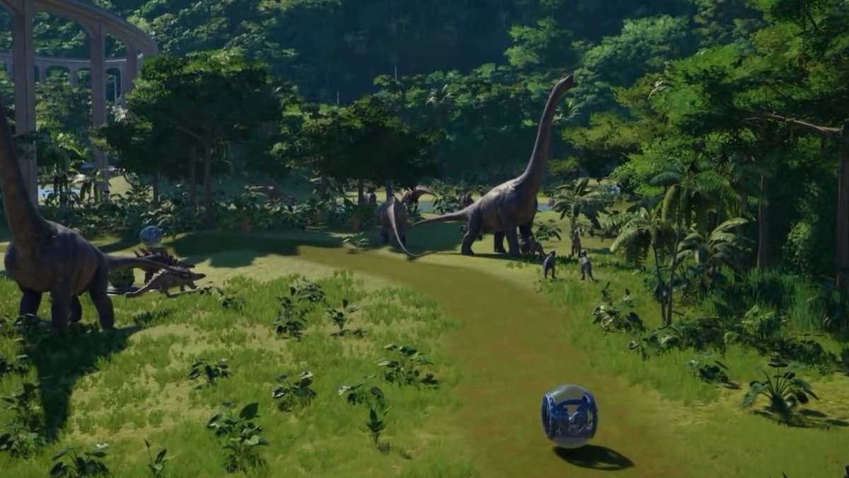 Em jogo de “Jurassic World”, administre um parque de dinos