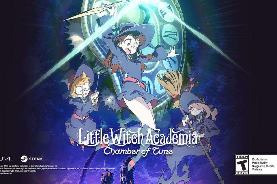 Little Witch Academia - 2 novos trailer da série anime - Garotas