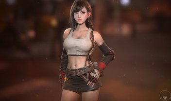 Artista da Riot Games cria versão 3D fantástica de Tifa Lockhart, de FF 7