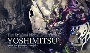 Yoshimitsu, o ninja mecânico, finalmente é anunciado em Soul Calibur VI