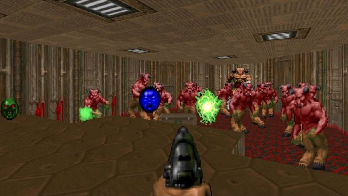 Computador aprende a jogar game ao estilo Doom durante um sonho