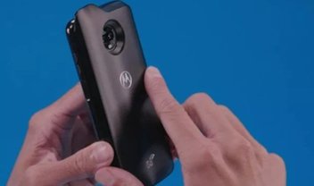 Moto Z3 Play aparece com módulo de conexão 5G em imagem de propaganda