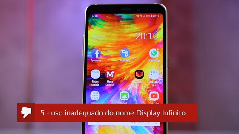 Samsung Galaxy A8+ Pros e Cons