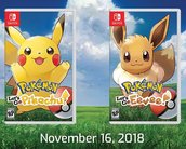 Pokémon Let’s Go Pikachu e Pokémon Let’s Go Eevee são revelados para Switch