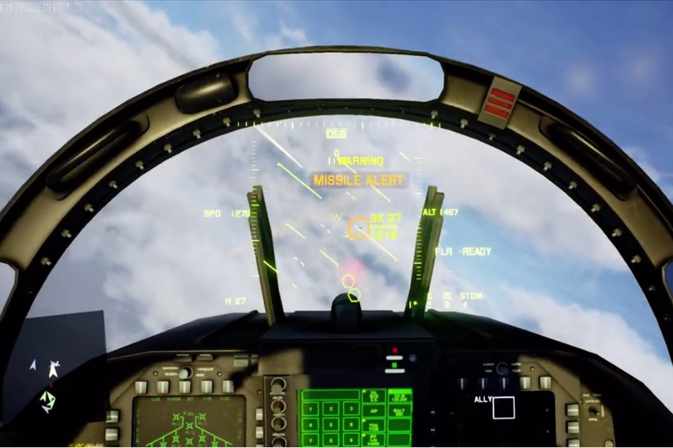 NOVO JOGO DE COMBATE AÉREO INSANO ESTILO ACE COMBATE I PROJECT WINGMAN 