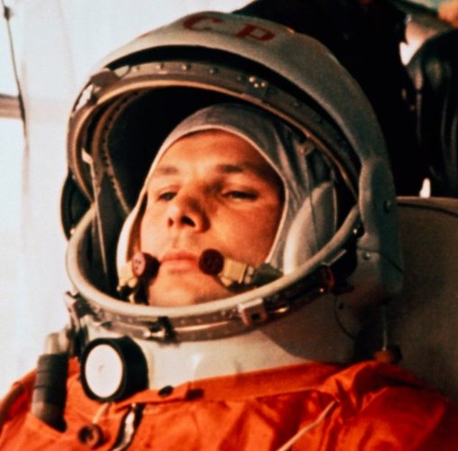 Yuri Gagarin.