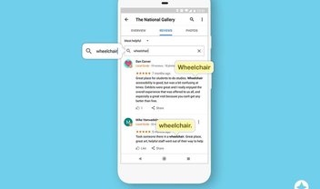 Google Maps implementa busca por palavras-chave nas avaliações