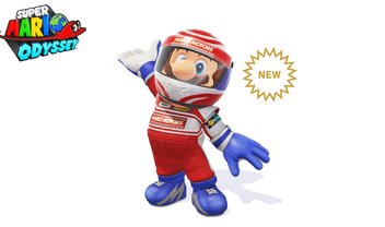 Super Mario Odyssey recebe atualização com mais uma roupa para Mario