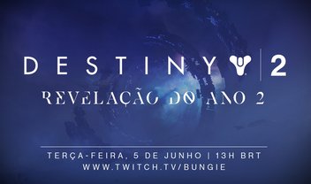 Destiny 2 terá segundo ano revelado semana que vem; saiba data e horário