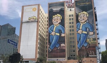 Fallout 76 aparece em painéis imensos em preparação para a E3