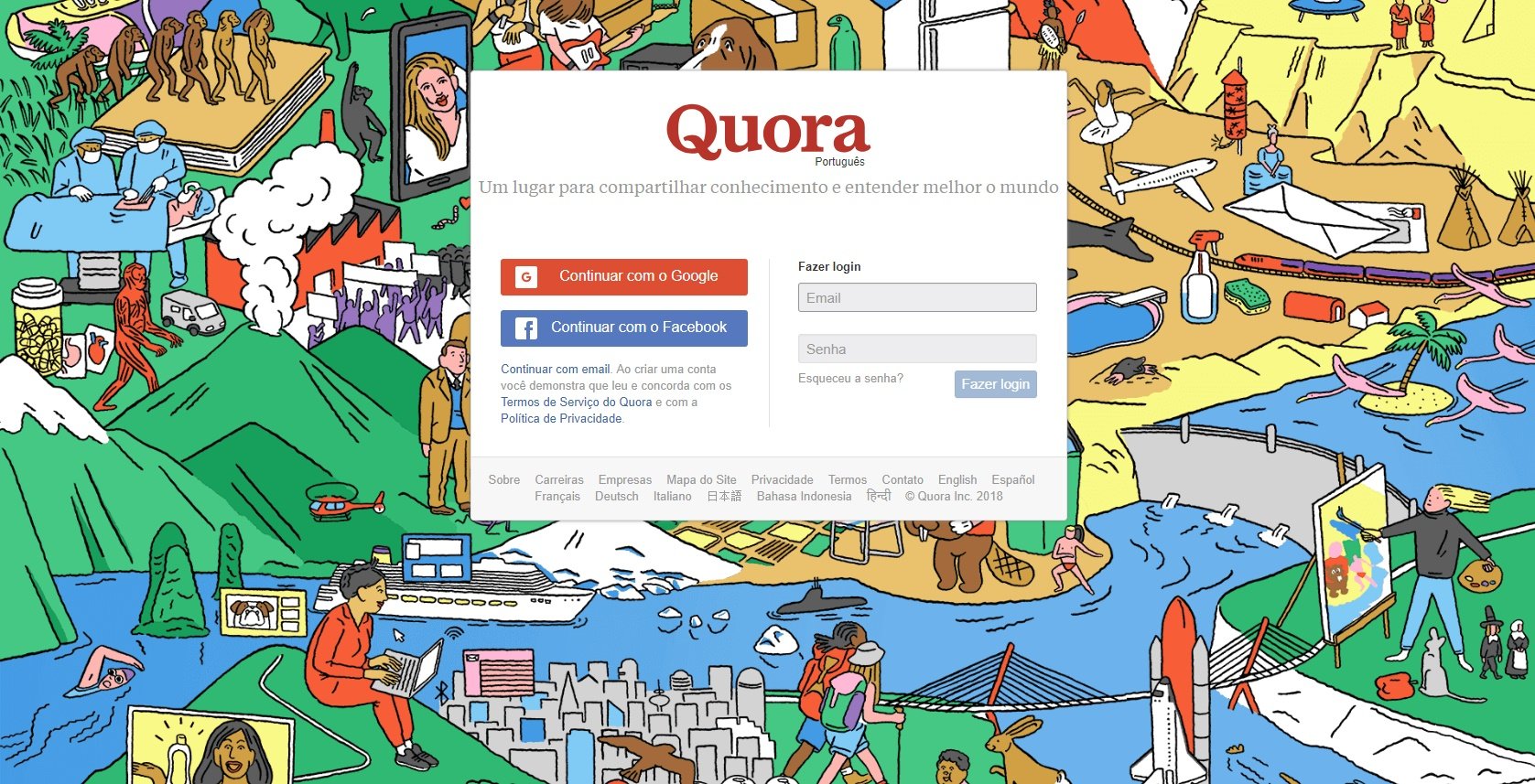 Com saudades do Yahoo Respostas? Conheça a plataforma de respostas Quora -  TecMundo