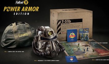 Edição especial de Fallout 76 terá capacete de armadura potente funcional