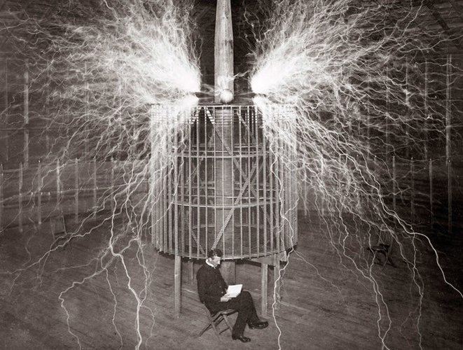 Nikola Tesla.