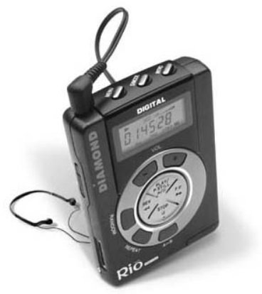 Um MP3 Player.