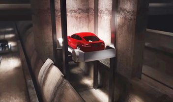 The Boring Company divulga vídeo de um Tesla rodando em túnel subterrâneo