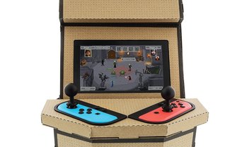 Kit personalizado do Nintendo Labo transforma seu Switch em um arcade