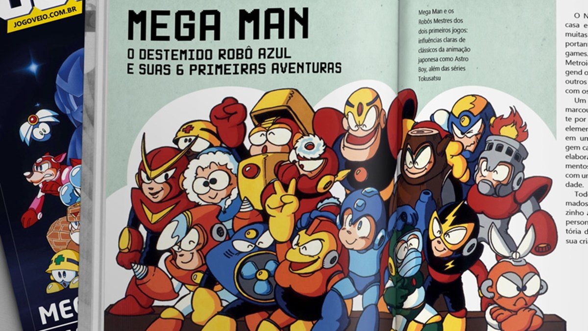 Revista Jogo Véio Nº 2 - Mega Man