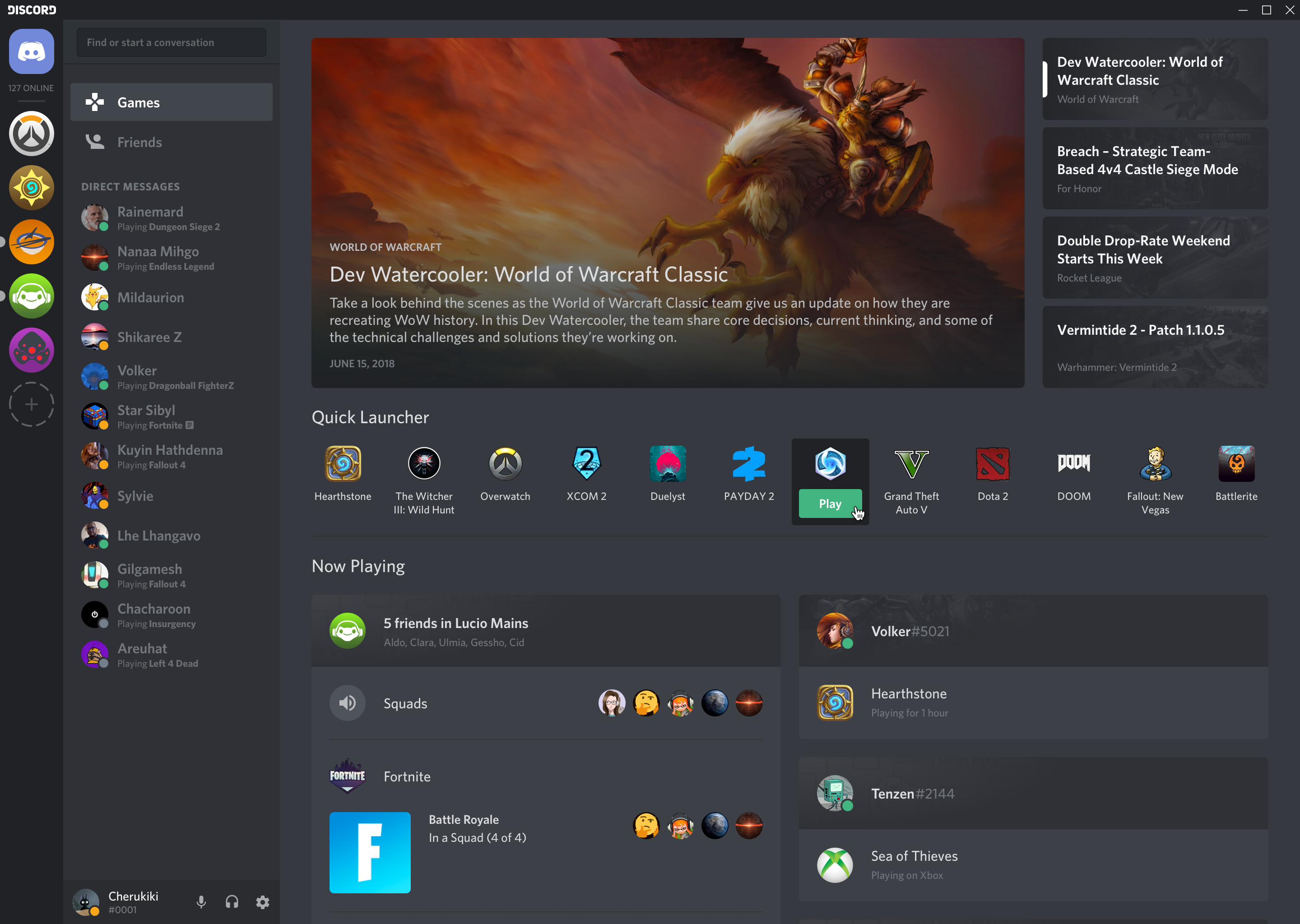 Discord ganha nova aba de Games para facilitar sua jogatina