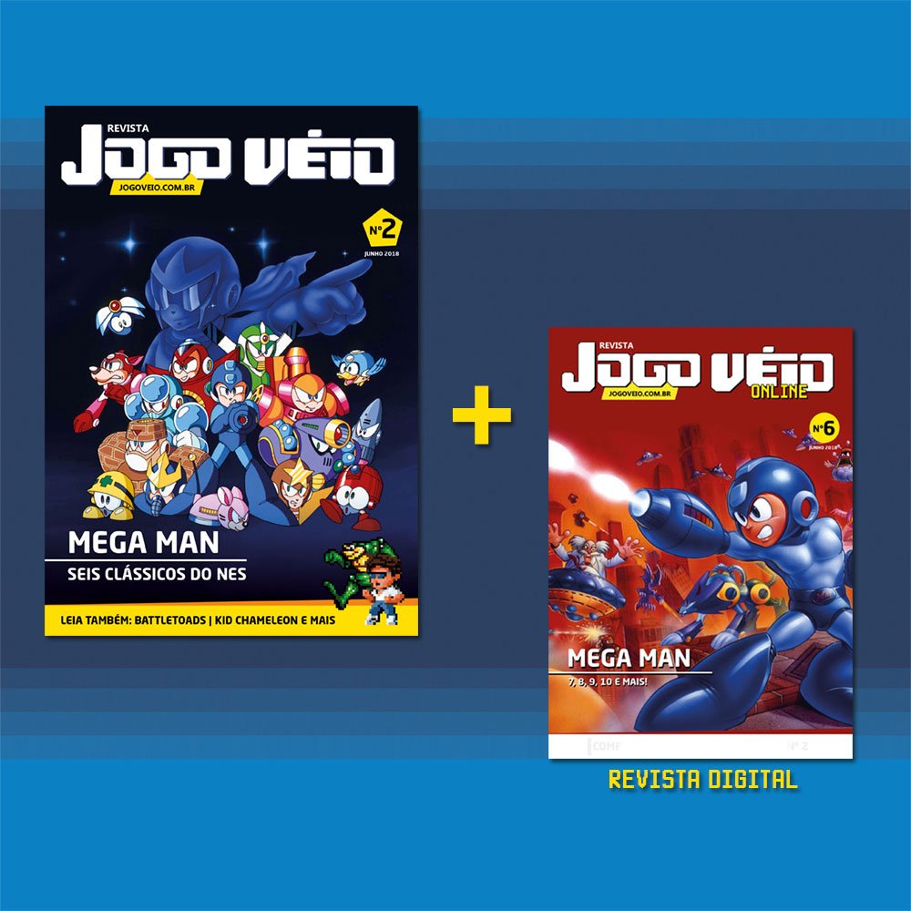 Revista Jogo Véio Nº 2 - Mega Man