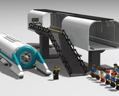 Engenheiro espanhol cria conceito de uma edição de LEGO do Hyperloop