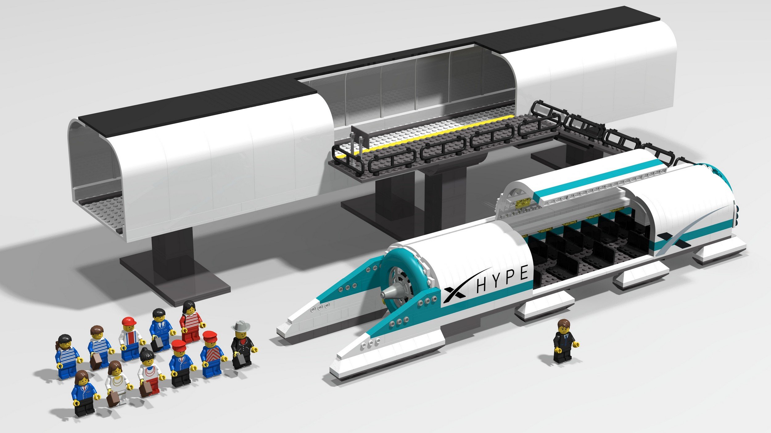 LEGO Hyperloop
