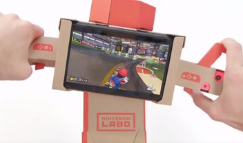 Mario Kart 8 Deluxe ganha suporte oficial ao Nintendo Labo