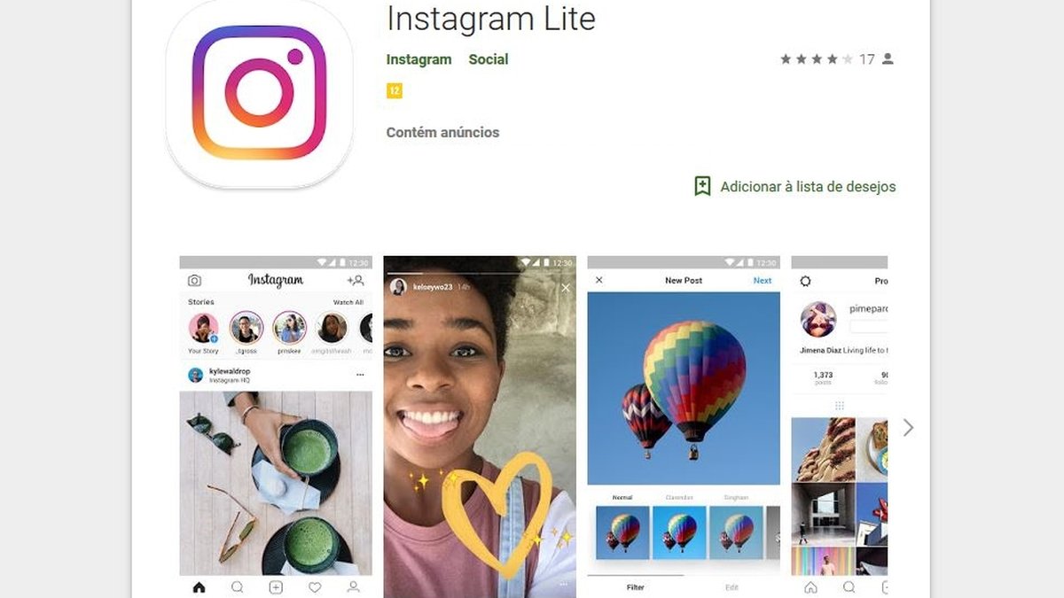 Instagram Lite: versão mais leve do app chega ao Brasil