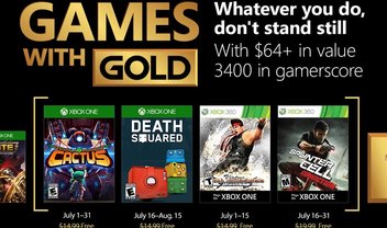 Games with Gold de julho traz Death Squared e Splinter Cell: Conviction