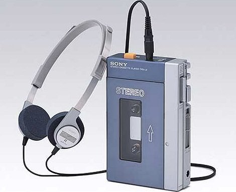 Um walkman.