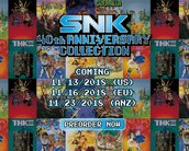 Coleção que celebra os 40 anos da SNK chega ao Switch em novembro