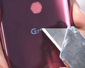 LG G7 ThinQ vai bem em teste com arranhões, queimadura e dobra