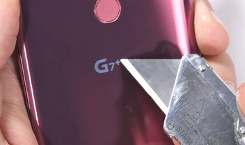 LG G7 ThinQ vai bem em teste com arranhões, queimadura e dobra