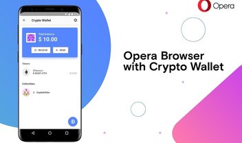 Navegador Opera testa carteira de criptomoedas em sua versão para Android