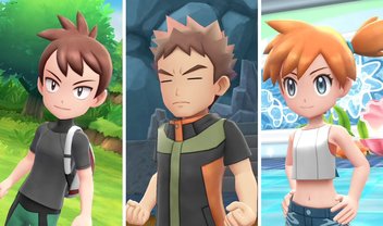 Novo trailer de Pokémon Let’s Go Pikachu tem Misty, Brock e muita nostalgia