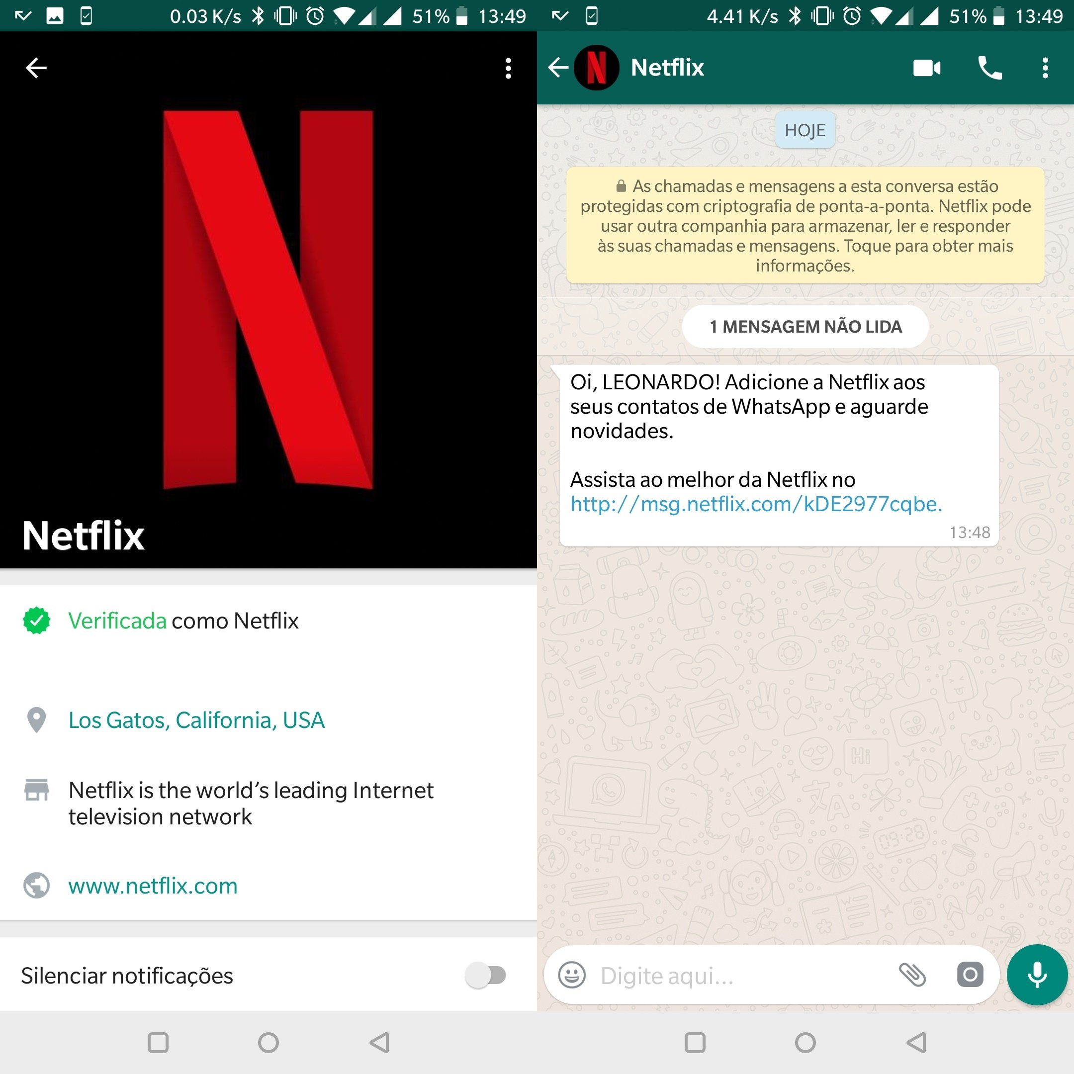 número do whatsapp da netflix 2023