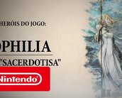 Octopath Traveler: vídeo mostra a clériga Ophilia em ação