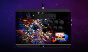 Razer anuncia controle arcade Panthera Marvel vs. Capcom Infinite para PS4