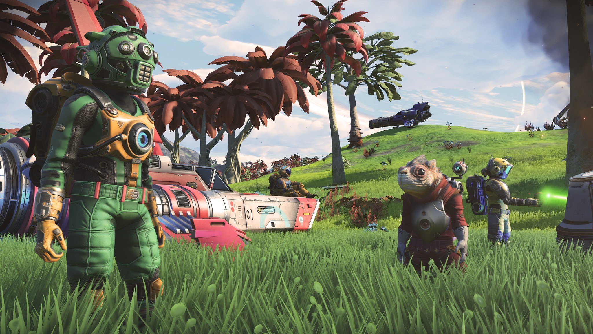 Imagem de No Man's Sky, turbinado por update Next, bate 50 mil simultâneos no Steam