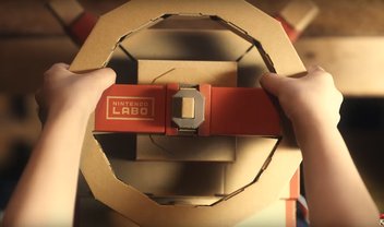 Nintendo anuncia 3º kit do Labo com foco em montagens veiculares