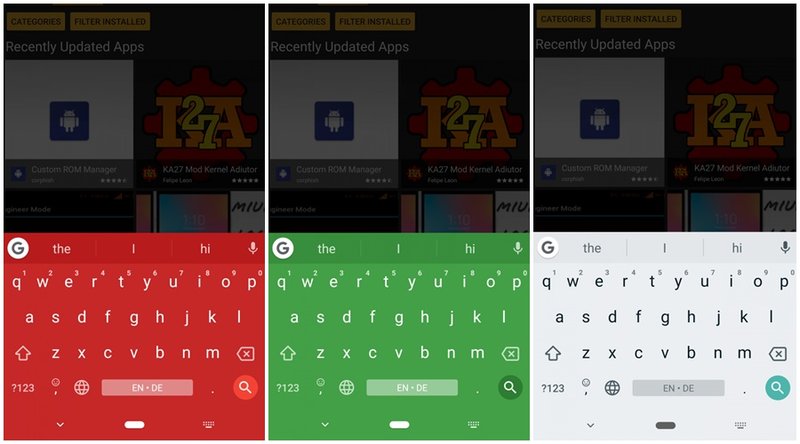 barra gboard