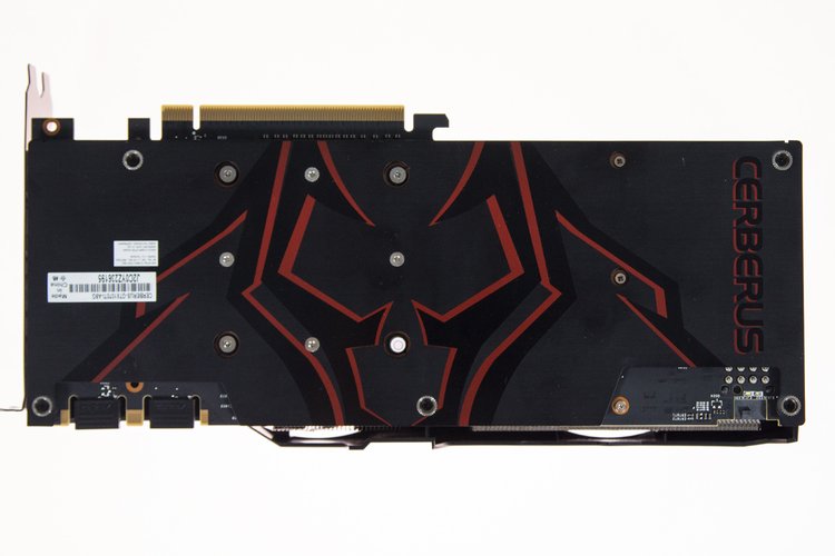 Backplate Cerberus GTX 1070Ti