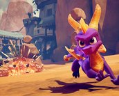 Spyro Reignited Trilogy vem só com 1º em disco e requer download dos outros