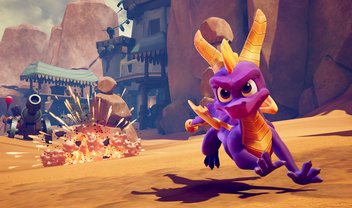 Spyro Reignited Trilogy vem só com 1º em disco e requer download dos outros