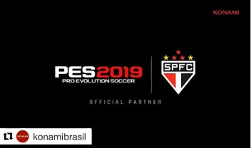 PES 2019: Konami anuncia que é patrocinadora oficial do SPFC