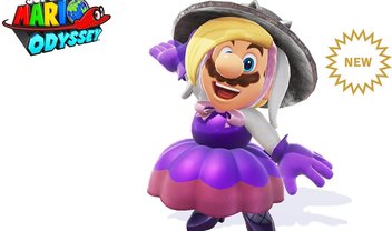 Super Mario Odyssey agora terá roupa Harriet para o encanador usar