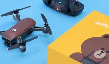 Drone Spark da DJI ganha versão 'fofa' com bichinho de app japonês