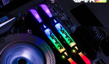 Novas memórias Viper DDR4 RGB, da Patriot, estão a caminho do Brasil