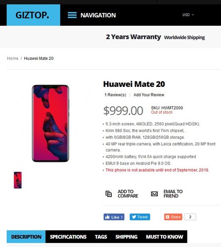 mate 20